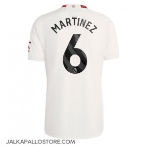 Manchester United Lisandro Martinez #6 Kolmaspaita 2023-24 Lyhythihainen